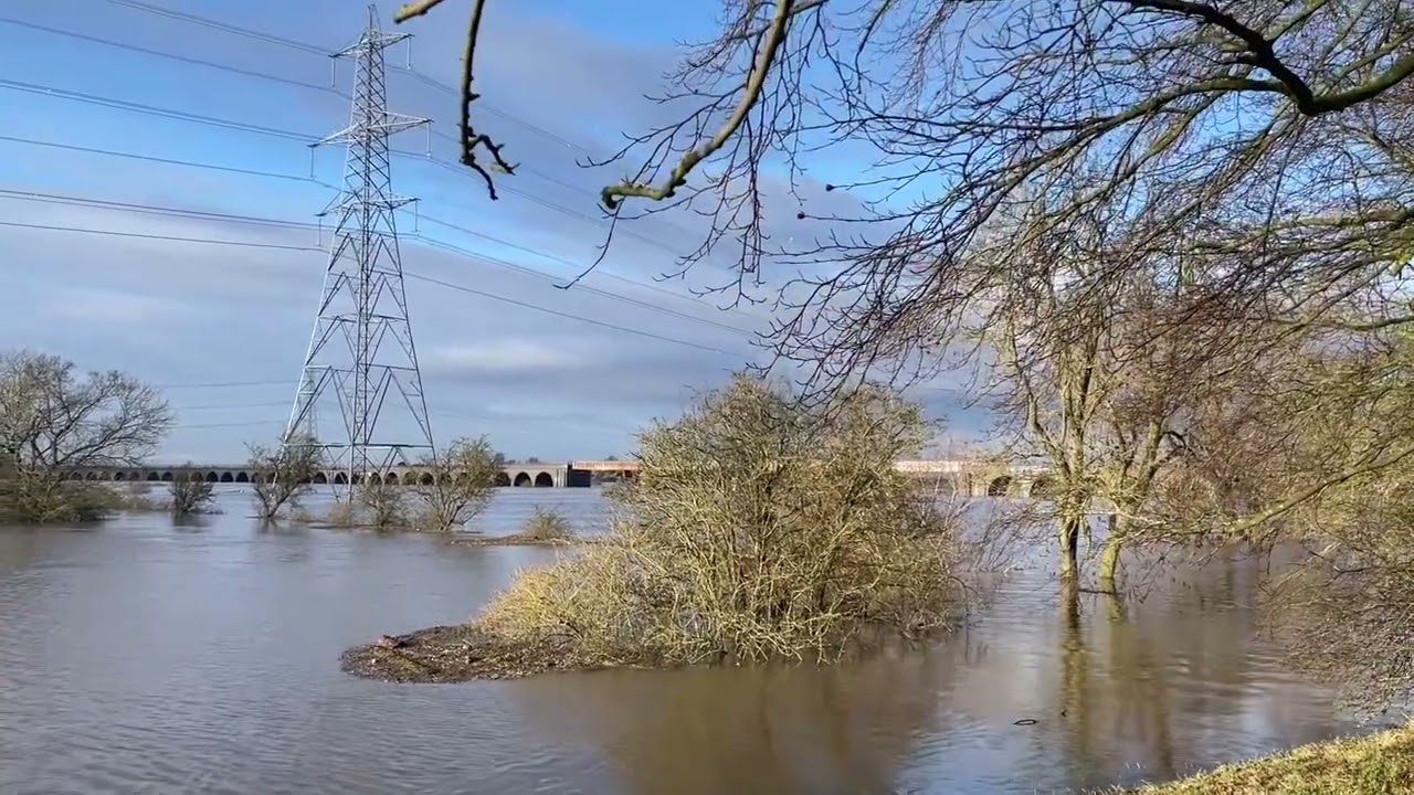 River Trent 🌊 View from North Clifton 🏴󠁧󠁢󠁥󠁮󠁧󠁿🇬🇧