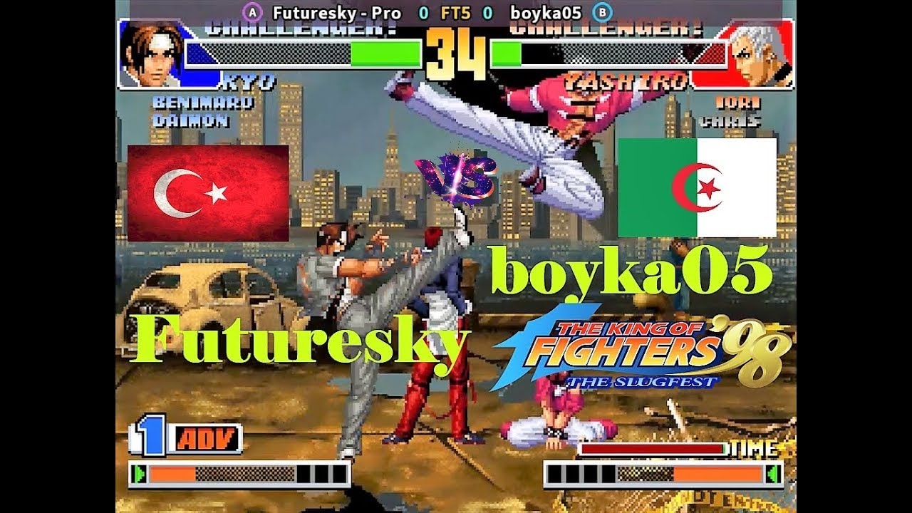 FightCade 2 King of Fighters'98 - ▶ Futuresky - Pro VS boyka05 -Top Players [FT5]