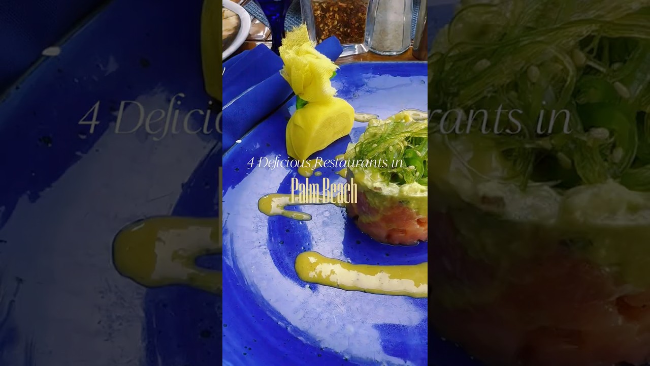 4 Must-Try Restaurants in Palm Beach! #food #blog #musttry #restaurant  #sandwich #brunch #burger