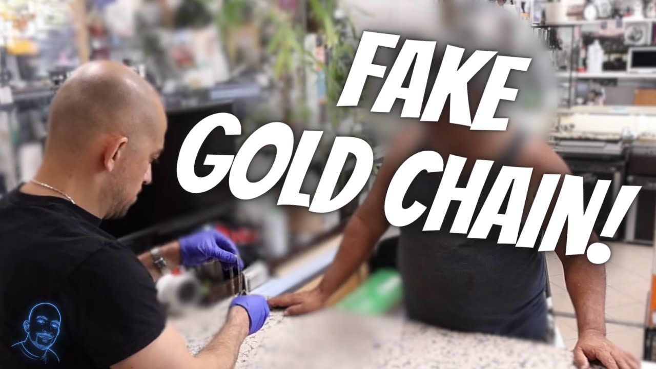 GUY THINKS HIS FAKE GOLD CHAIN IS REAL! ANOTHER WANTS TO TRADE CASIO WATCH FOR EXPENSIVE TOOLS!