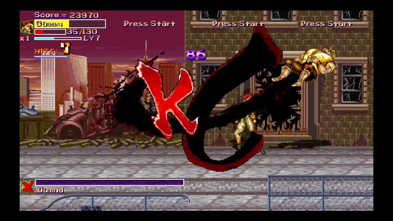 Final Fight LNS Ultimate Berserker 4.1 Mugen Game | OpenBoR Game cammy