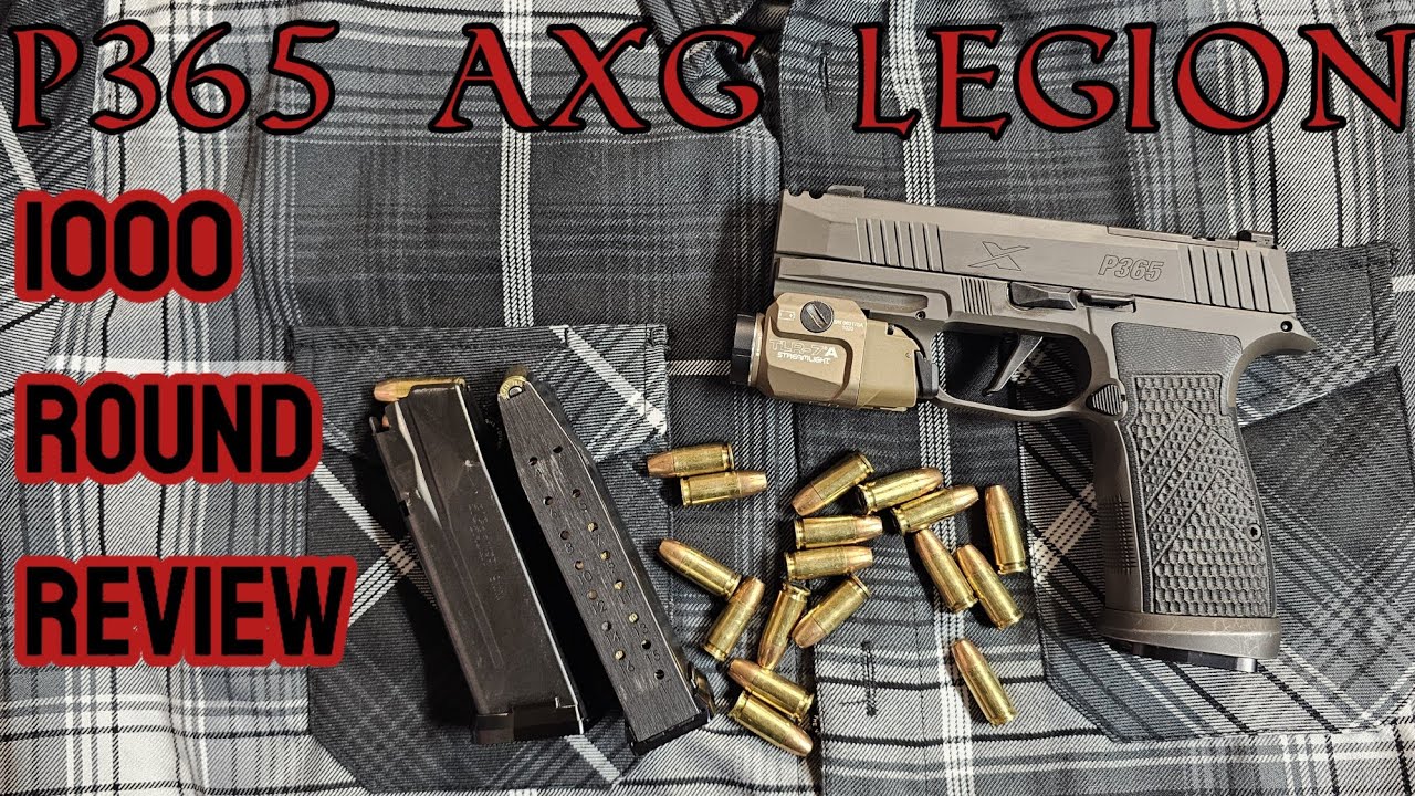 Обзор патрона Sig Sauer P365 AXG Legion 1000 с неисправностями!