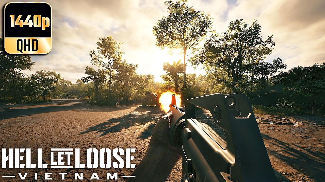 Hell Let Loose Vietnam- Open Beta Playtest Full Gameplay #1! (No Commentary)