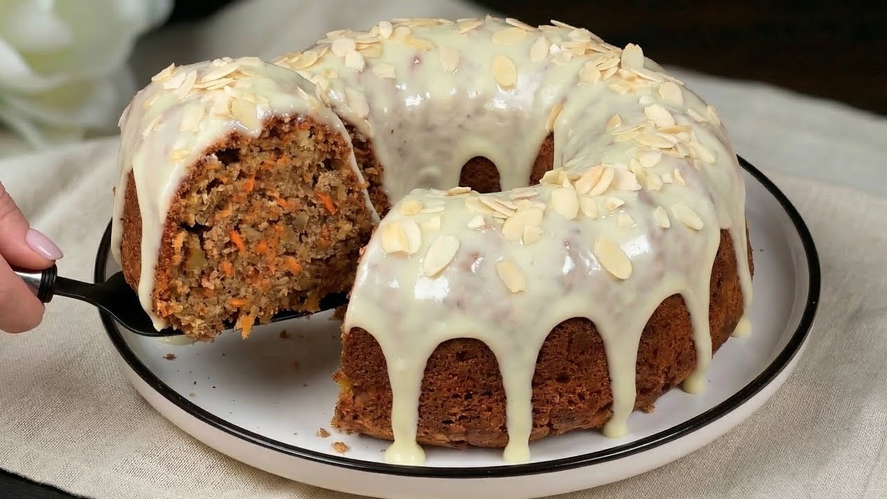 Kein Mehl und Zucker! Haferflocken, Apfel und Karotten! Mein Lieblings-Haferkuchen in 10 Minuten!