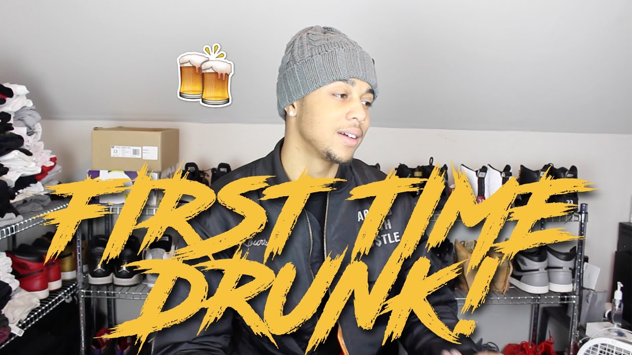 MY FIRST TIME GETTING DRUNK?! @kburton_25