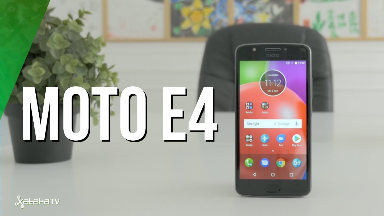 Motorola Moto E4, análisis. Review en español
