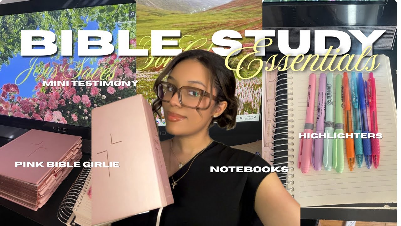 Everything I use for Bible Study ✨📖| Bible Study Essentials 💐