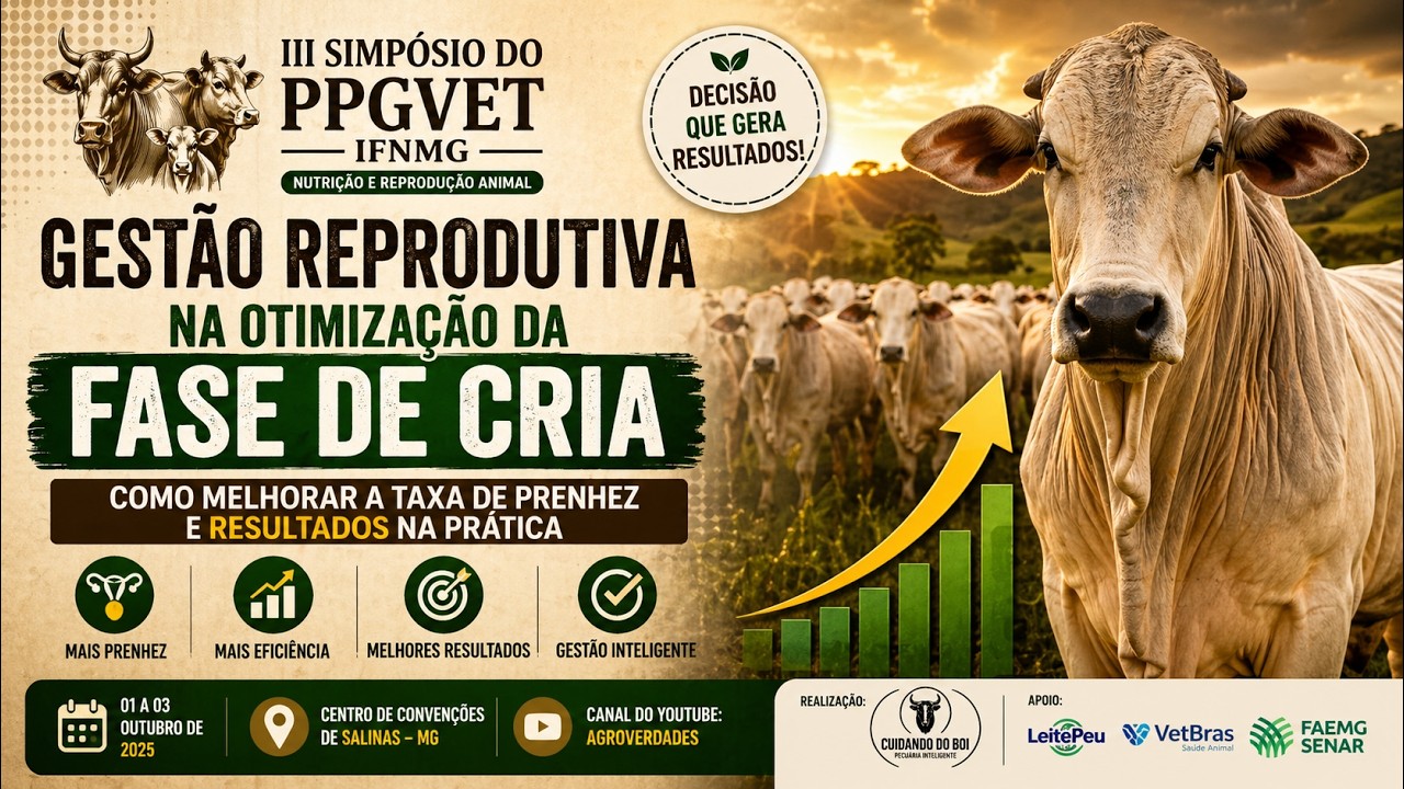 Gestão Reprodutiva na Otimização da Fase de Cria | Me. Danilo Zago – PPGVET