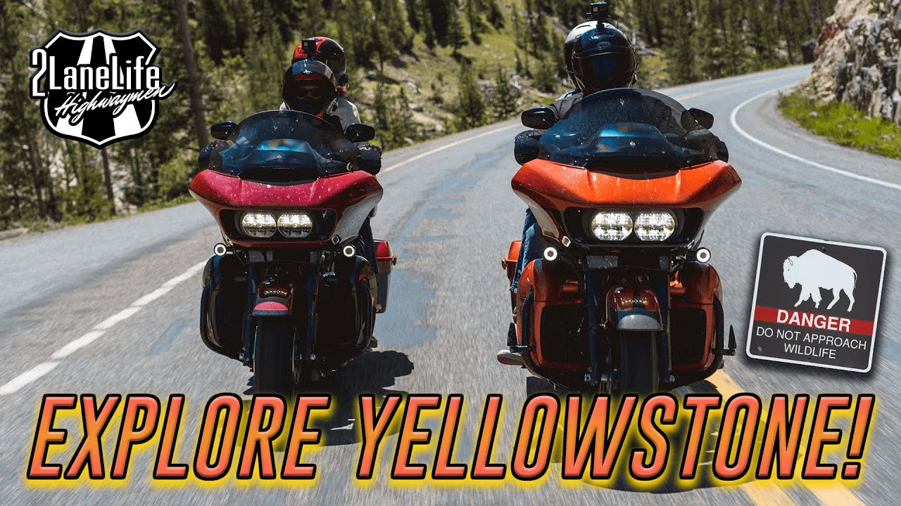 Исследование Йеллоустонского национального парка на мотоциклах Harley Davidson | 2021 | Неделя в ...