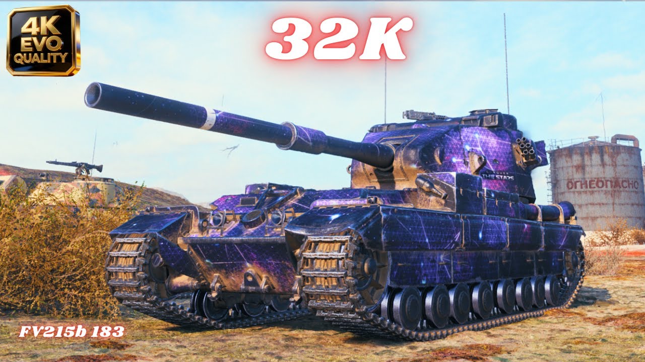 32K Damage with FV215b 183 - 11.5K Damage & 2x FV215b 183  | World of Tanks