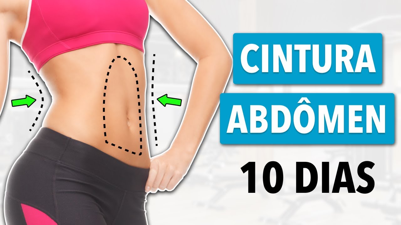 Desafio de 10 dias - Exercícios para Chapar a Barriga e Afinar a Cintura