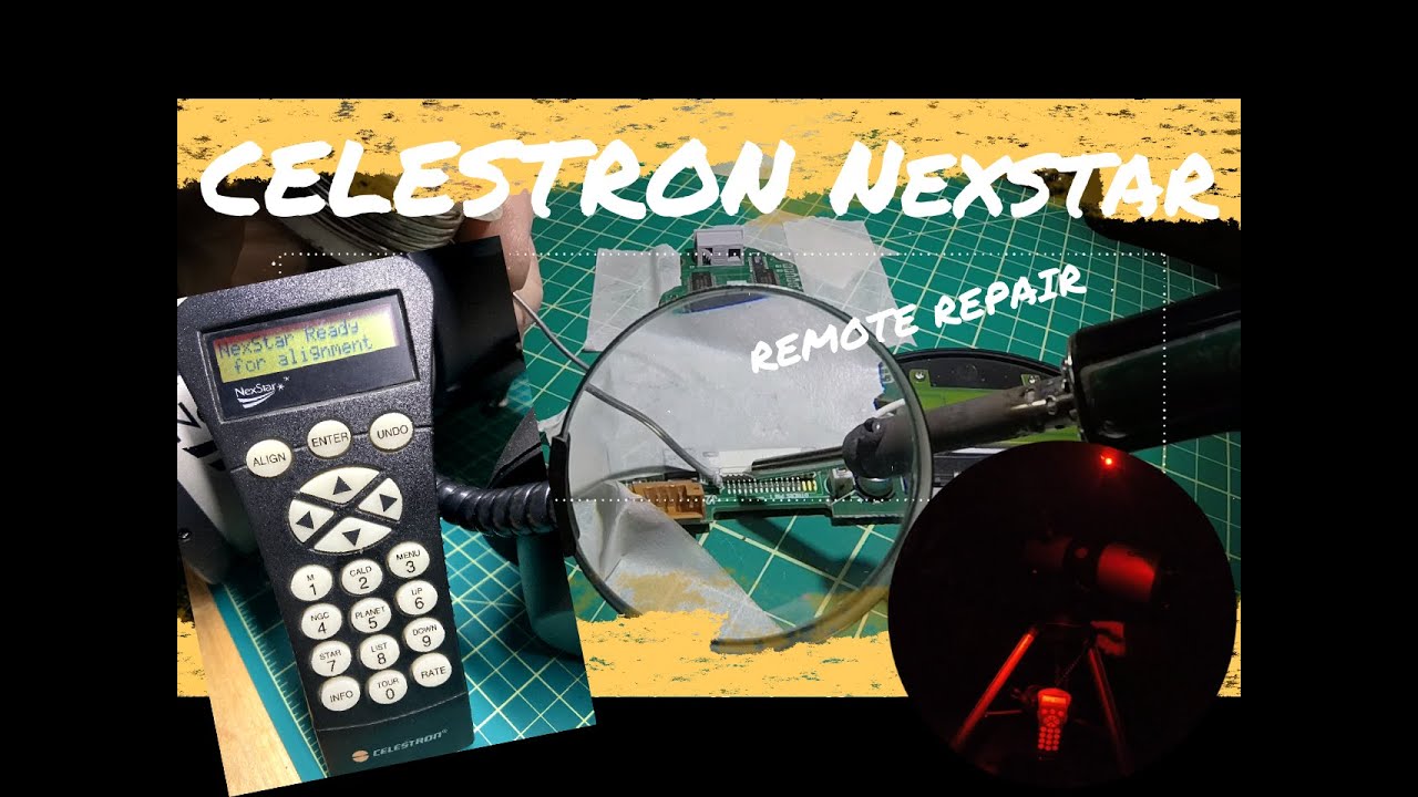 Celestron Nexstar remote fix
