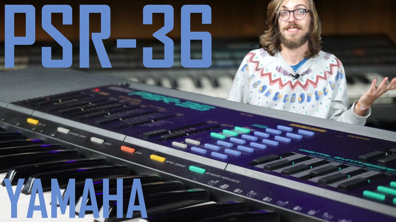 YAMAHA PSR-36 – a digital SYNTHESIZER?!