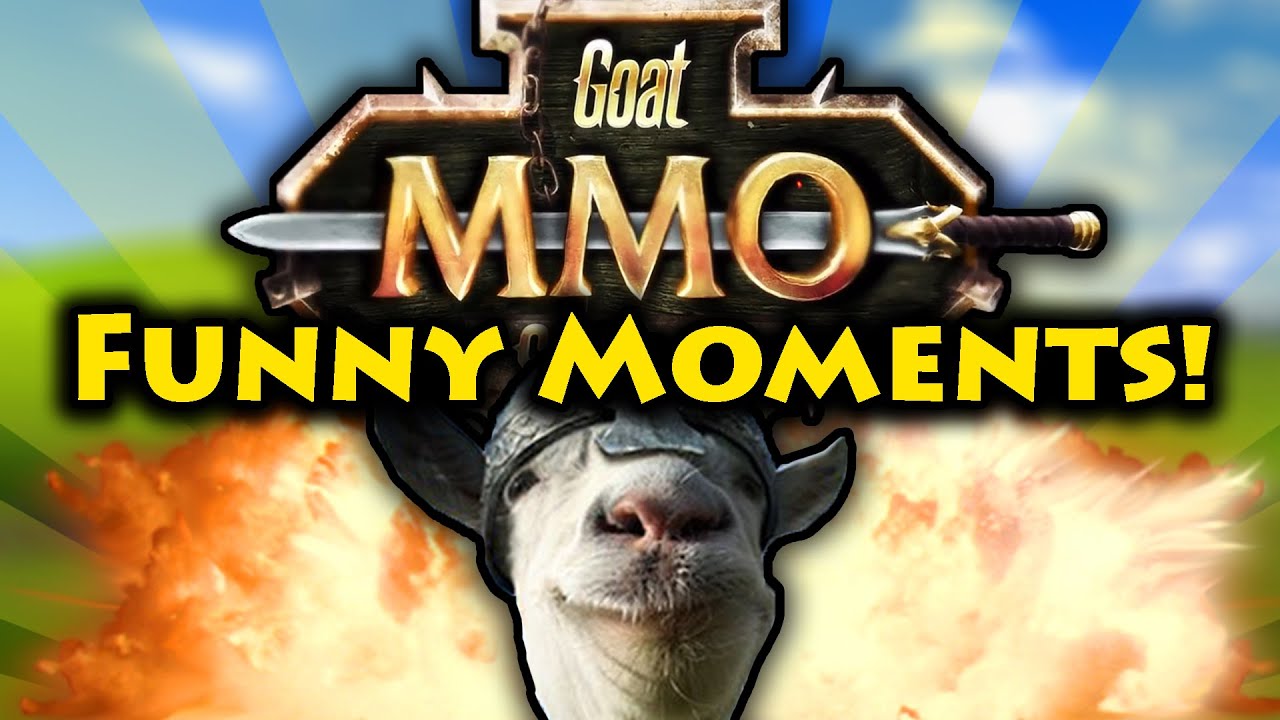 SKYRIM GOAT! - Goat MMO Simulator Funny Moments! (Funtage)