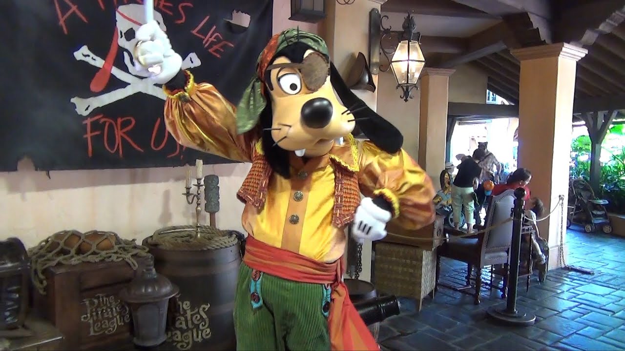 Pirate Goofy Meet & Greet During Talk Like A Pirate Week, Limited Time Magic, Walt Disney World