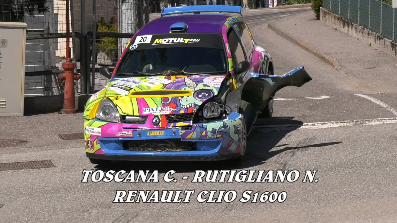 RALLY PAGANELLA 2024 | TOSCANA C. - RUTIGLIANO N. | RENAULT CLIO S1600 | VIDEOCLIP |