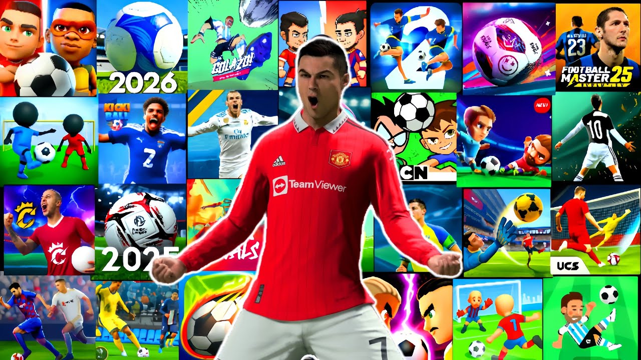 TOP 50 FOOTBALL SPORTS GAMES FOR ANDROID 2026 !