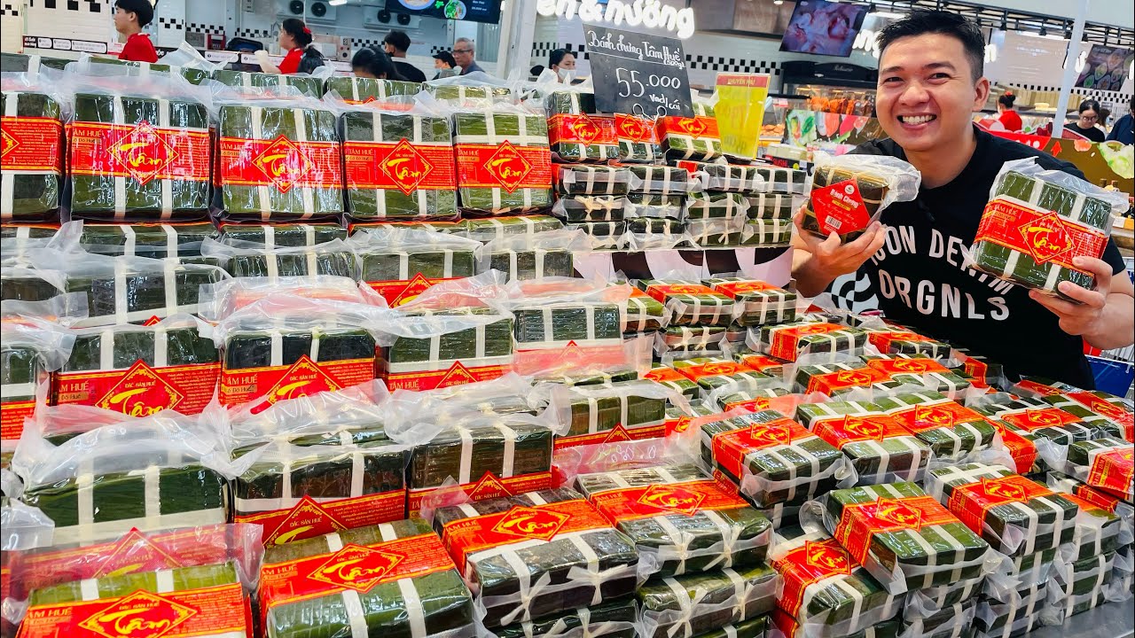 Quá Đã SIÊU THỊ COSTCO SAIGON Bánh Tét, Lạp Xưởng Loại Đặc Biệt, Trái Cây Cúng Tết 