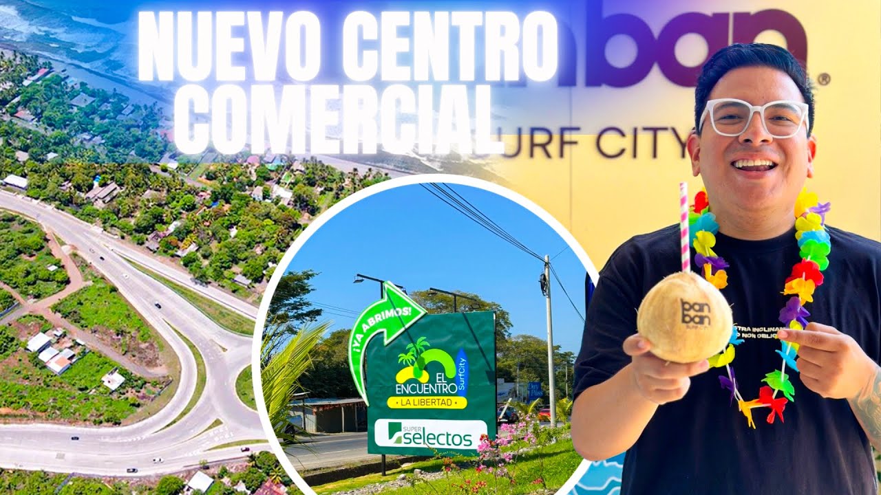 NUEVO MEGA Centro Comercial en SurfCity El Salvador