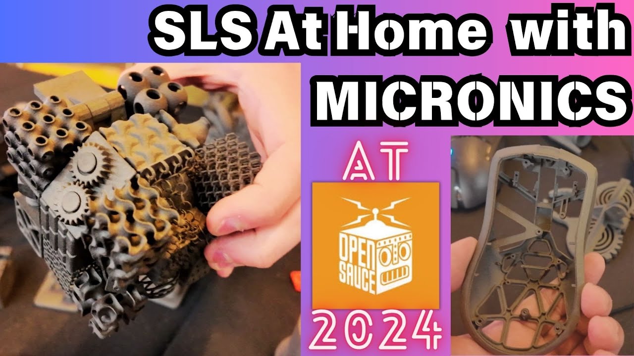 SLS at Home with Micronics and Lightburn go BRRR #3dprinting #opensauce