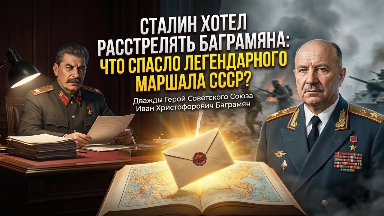 Сталин Хотел Расстрелять Баграмяна: Что Спасло Легендарного Маршала СССР?
