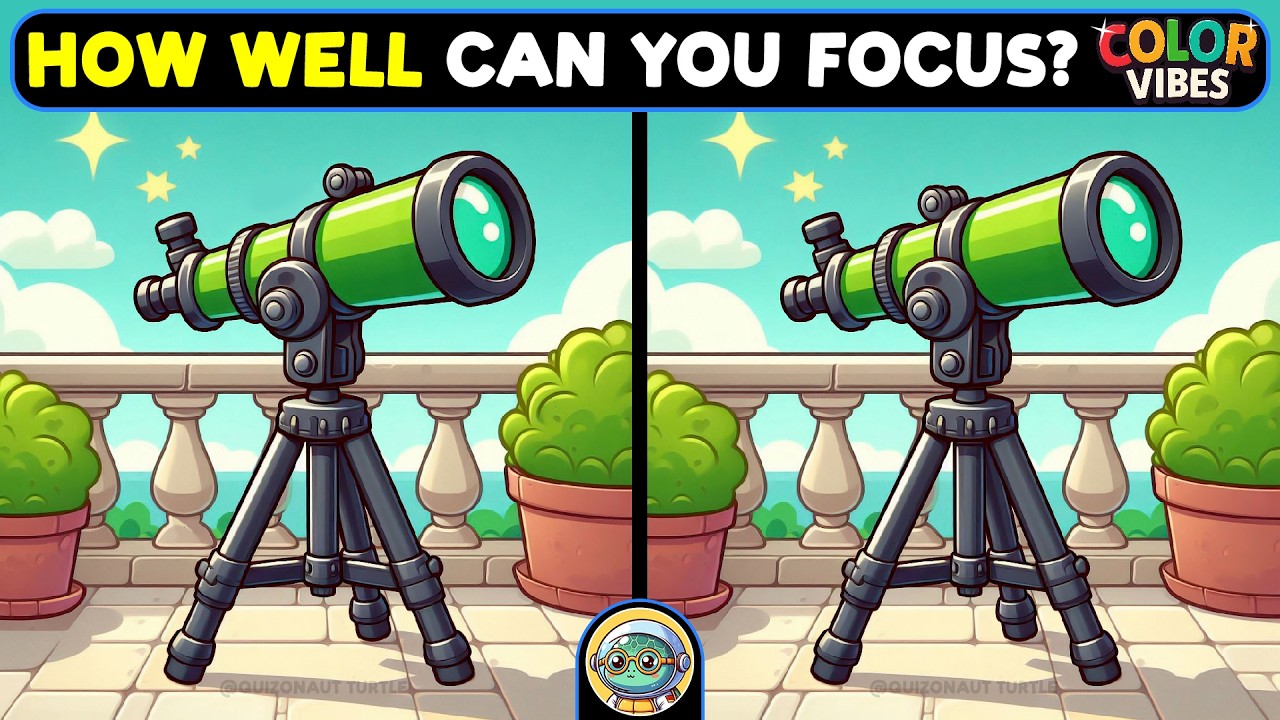 🐢🧩 Find The Difference | Are You Sharp Enough? 🧩🐢 | Quizonaut Turtle