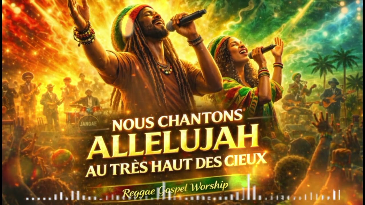 NOUS CHANTONS ALLELUJAH|chanson gospel reggae avec pour sentir la présence de l'esprit saint 🔥🔥🔥