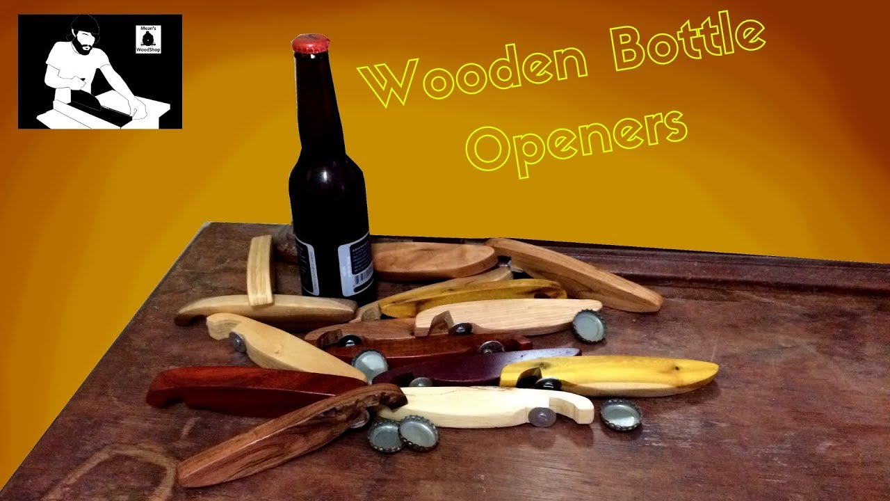 How To Make Wooden Bottle Openers With Scraps