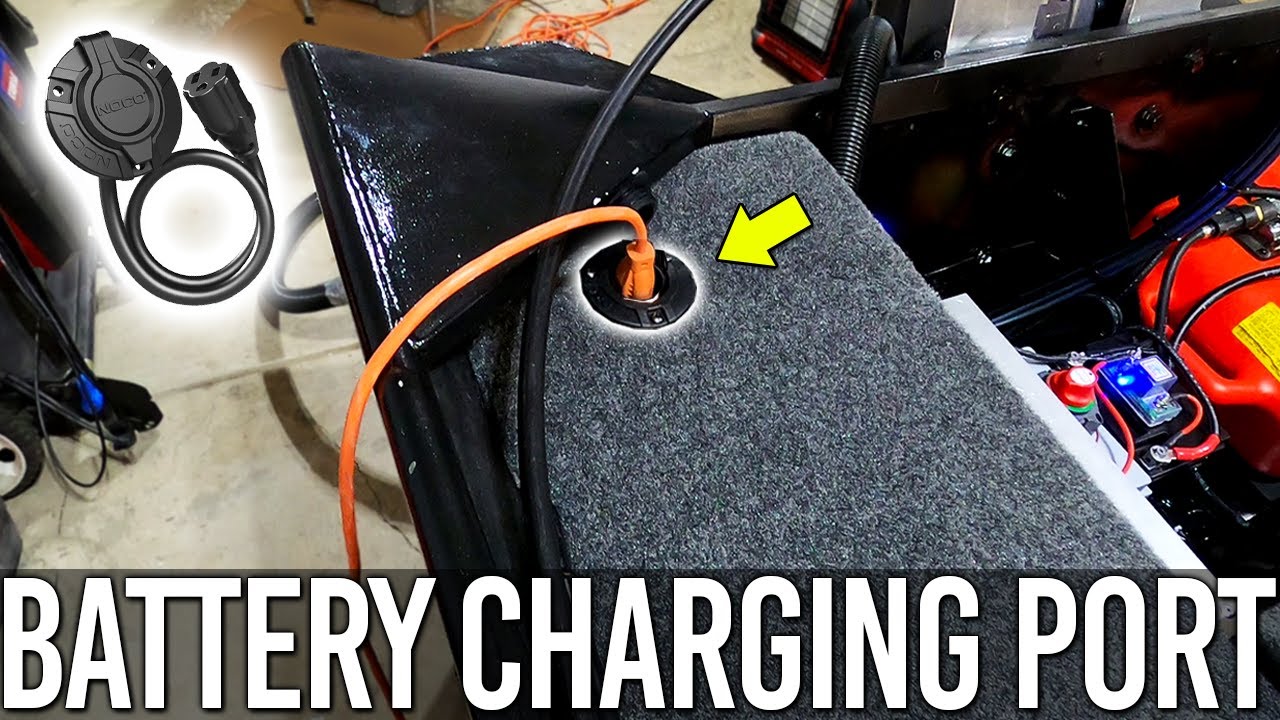 NOCO AC Port Plug | Thru Deck Boat Battery Charging