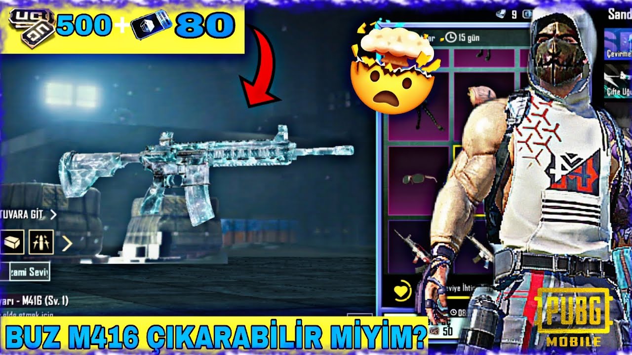 BUZ M416 ÇIKARMAYA ÇALIŞIYORUM!!!