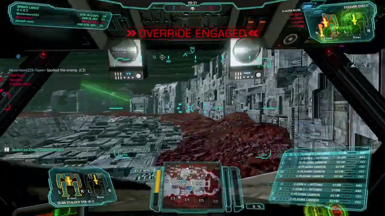 MechWarrior Online - Clan Stalker - 6 kills over 1000 damage