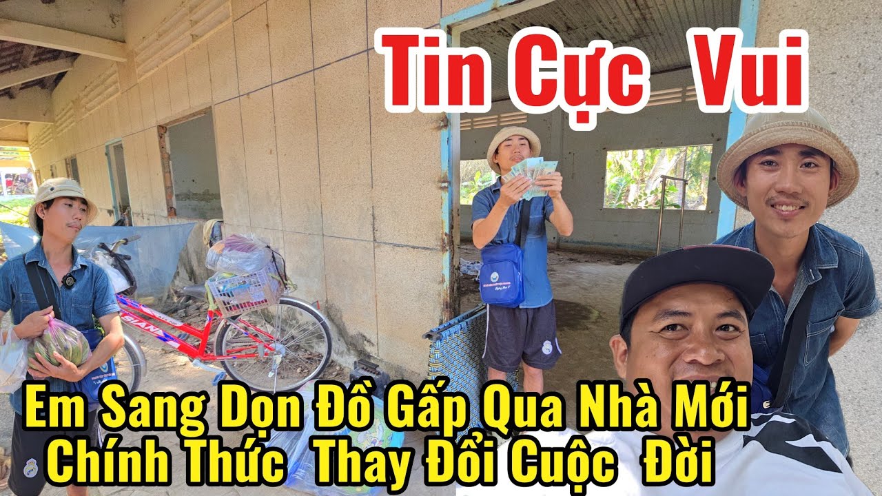 Tin Cực Vui Cho Em Sang Nhà ca sĩ nhà hoang tới liên tục  giờ phải dọn đồ GẤP Chính Thức Đổi Đời