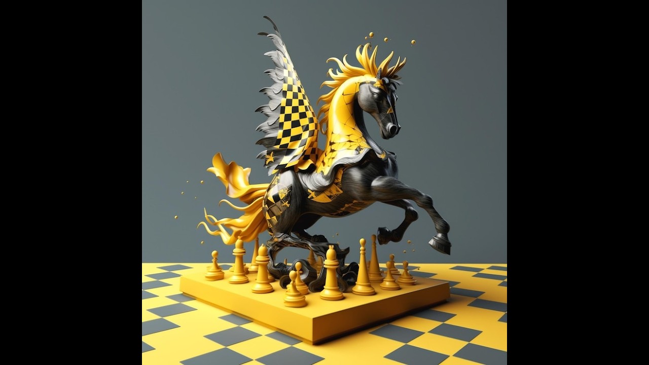 Live play in chess. Some mistakes were made.