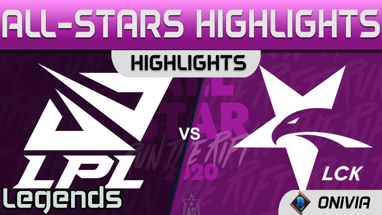 LPL vs LCK Highlights Legends LoL All Stars 2020 by Onivia