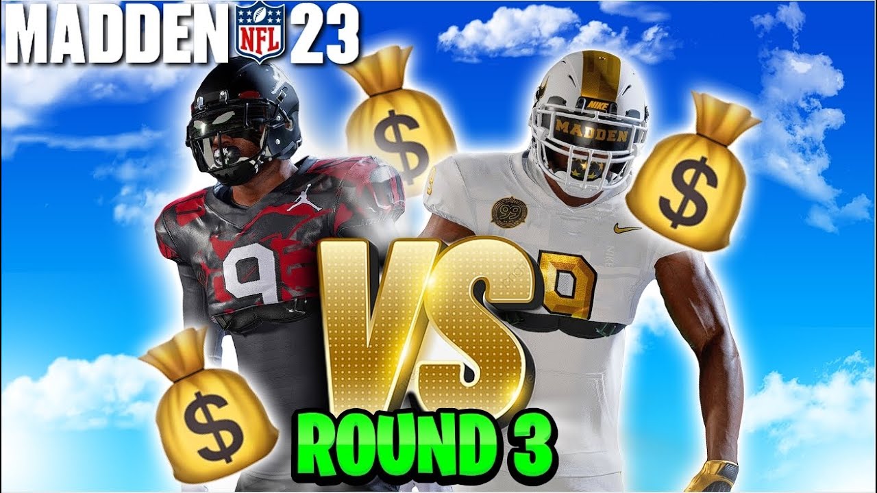 BEST BUILD WENT GOD MODE! OMG! $300 YARD TOURNEY! ROUND 3! MADDEN 23 YARD