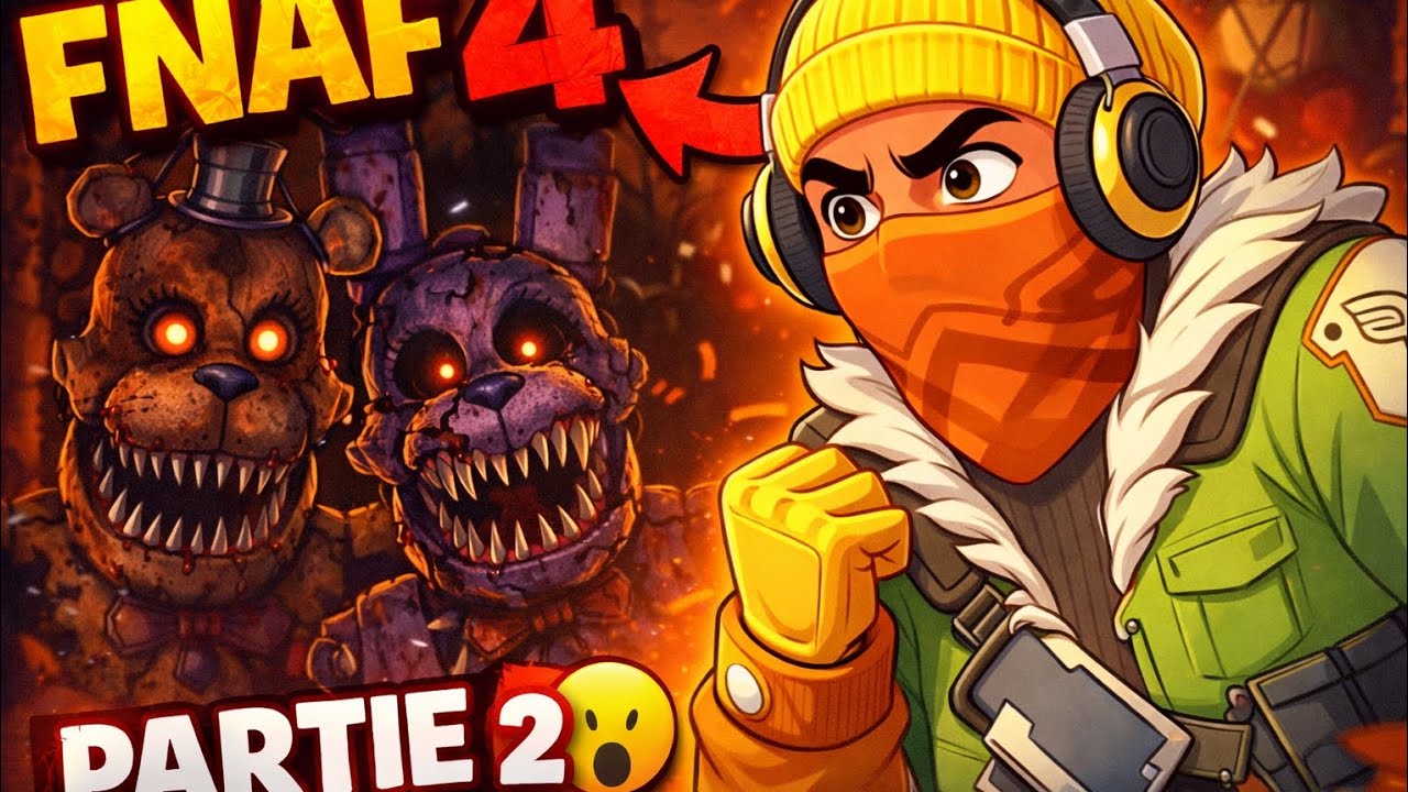 FNAF 4 – La nuit la plus terrifiante commence… Partie 2 😨