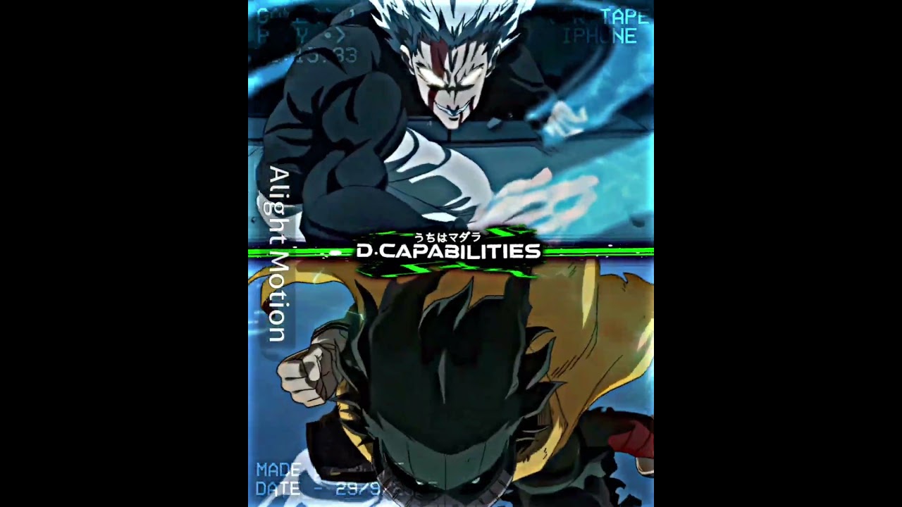 Human Garou 🆚 Deku || Final Remake