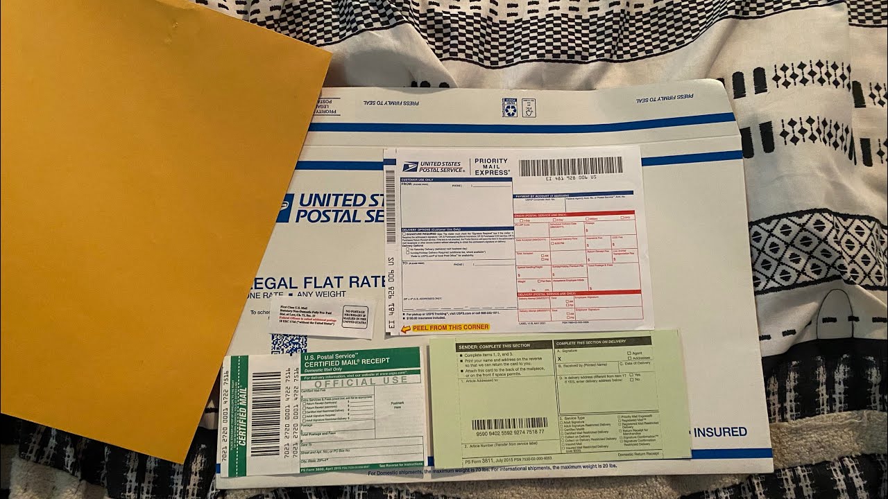 This Is How I Send Priority Mail Express&reg; For FREE!! *Step by Step* per Taxe Percue