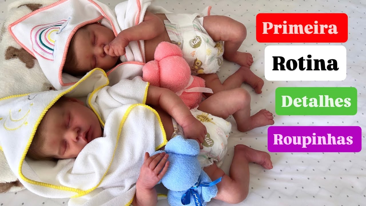 PRIMEIRA ROTINA DOS GÊMEOS