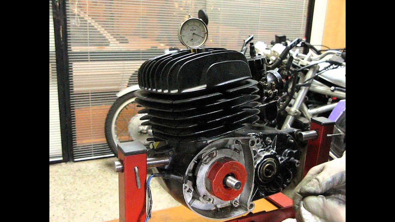 Bultaco, calado encendido electr&oacute;nico Motoplat (sin chaveta)