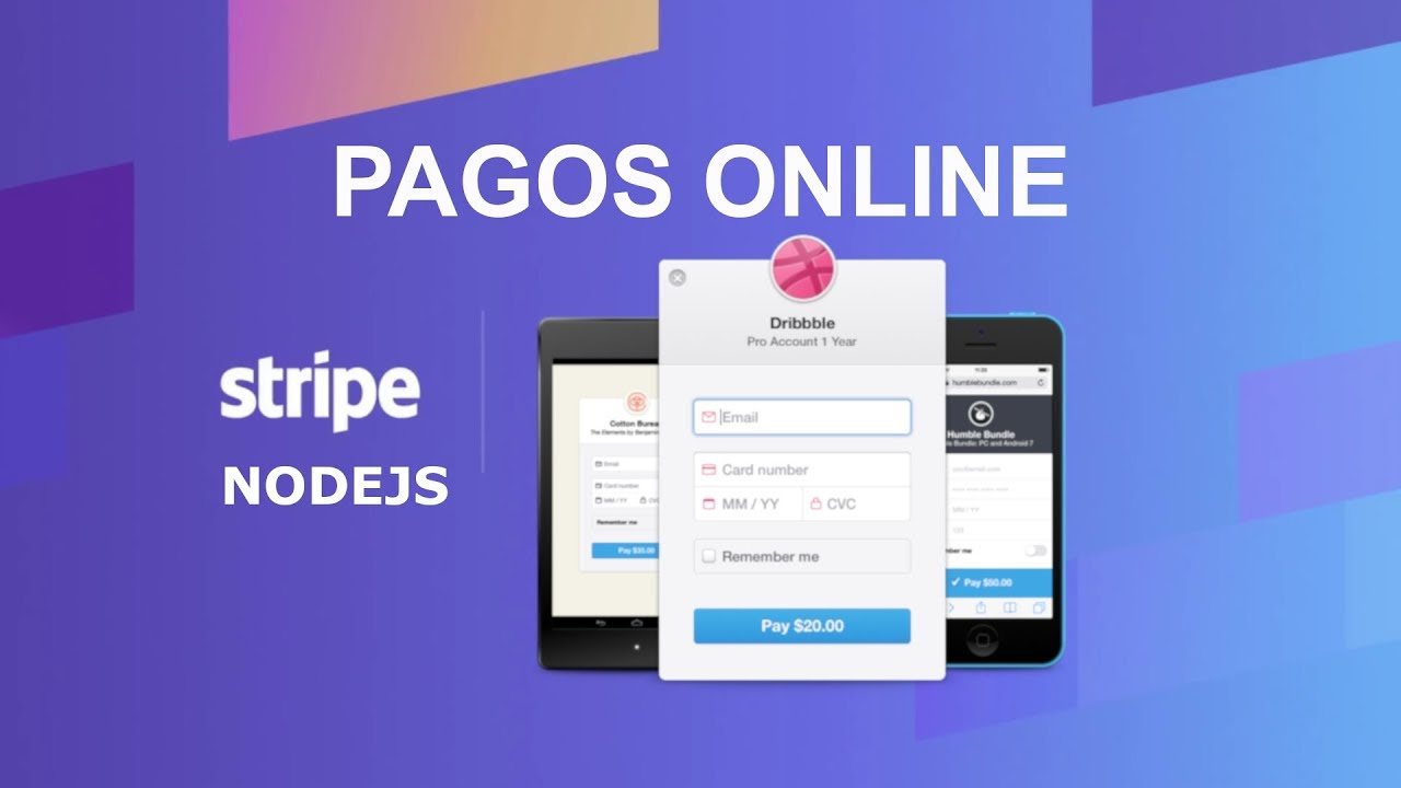 Stripe & Node.js, Pagos Online