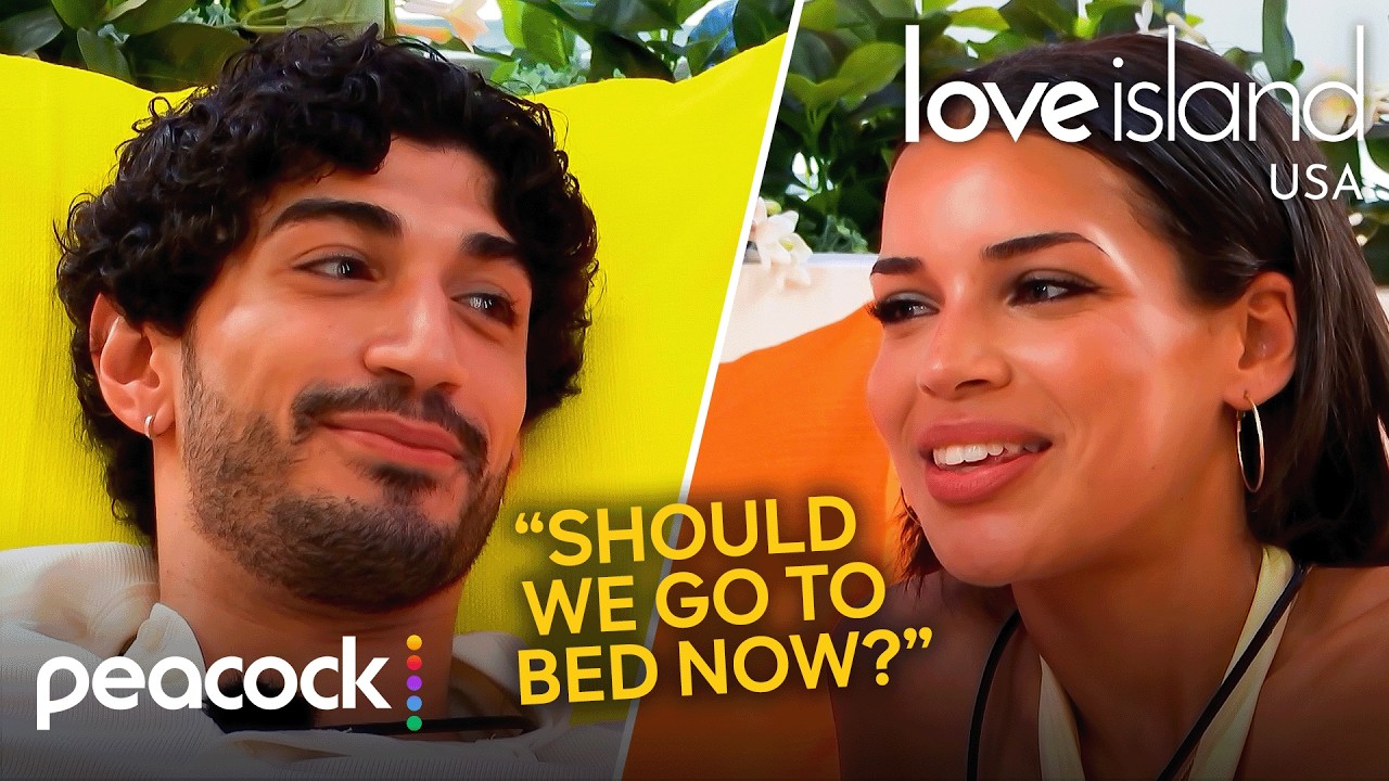 Sparks Fly Between Zach and Kayda | Love Island USA on Peacock