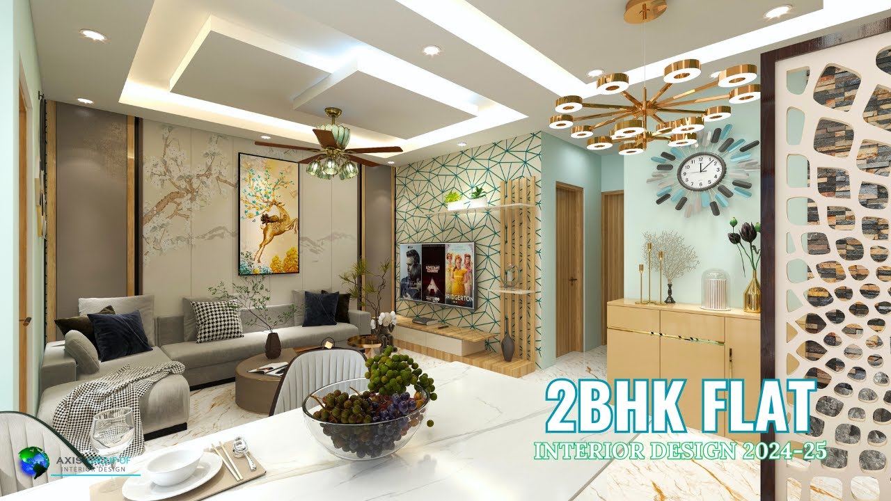 Stunning 2BHK Flat Interior Design in Kolkata | Complete Transformation!