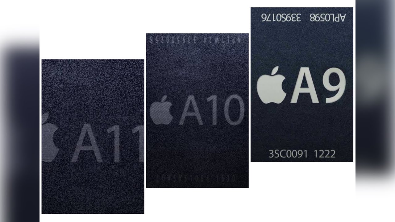 A9  vs  A10 Fusion  vs  A11 Bionic | Guerra de procesadores los ultimos para iOS 16