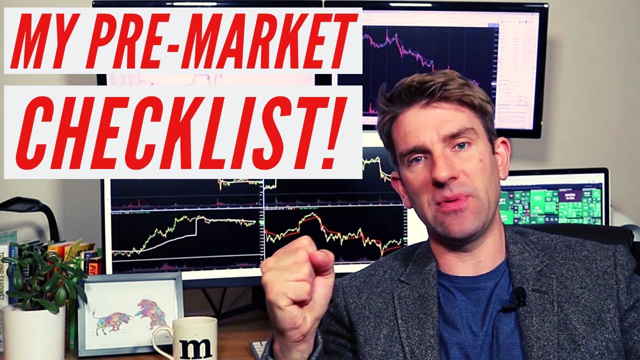 How to Prepare for Your Trading Day; My Pre Market Checklist 👍