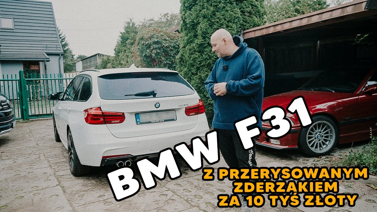 BMW F31 z przerysowanym zderzakiem za 10 tyś złoty. (Lakiernik z pasji)