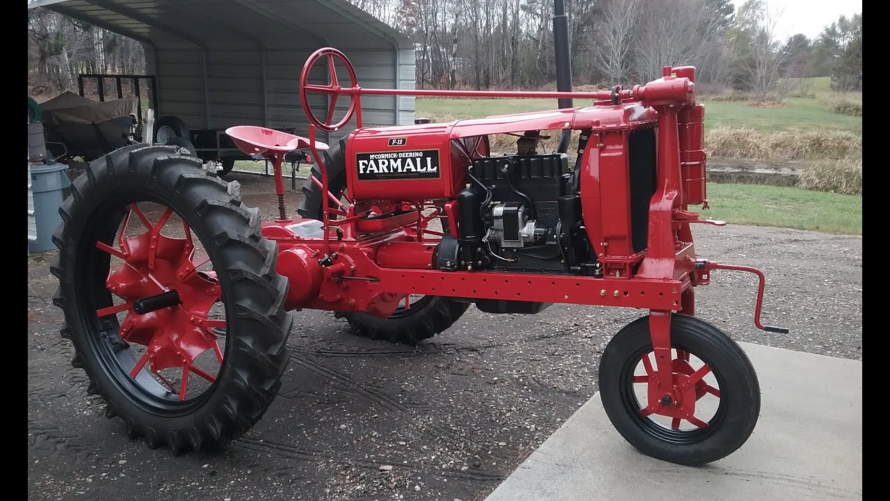 1934 Farmall F12 Startup