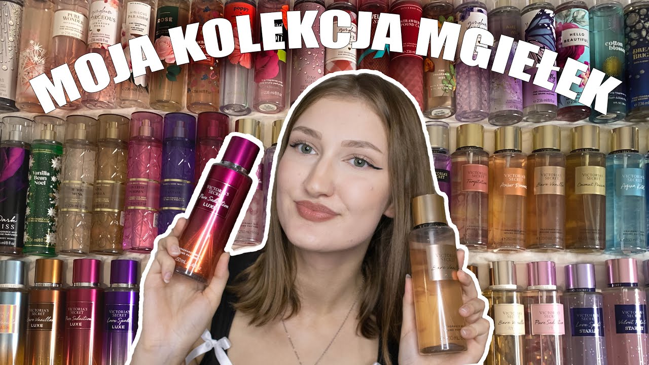 MOJA CAŁA KOLEKCJA MGIEŁEK🤩VICTORIA'S SECRET I BATH&BODY WORKS 🌸🌸🌸