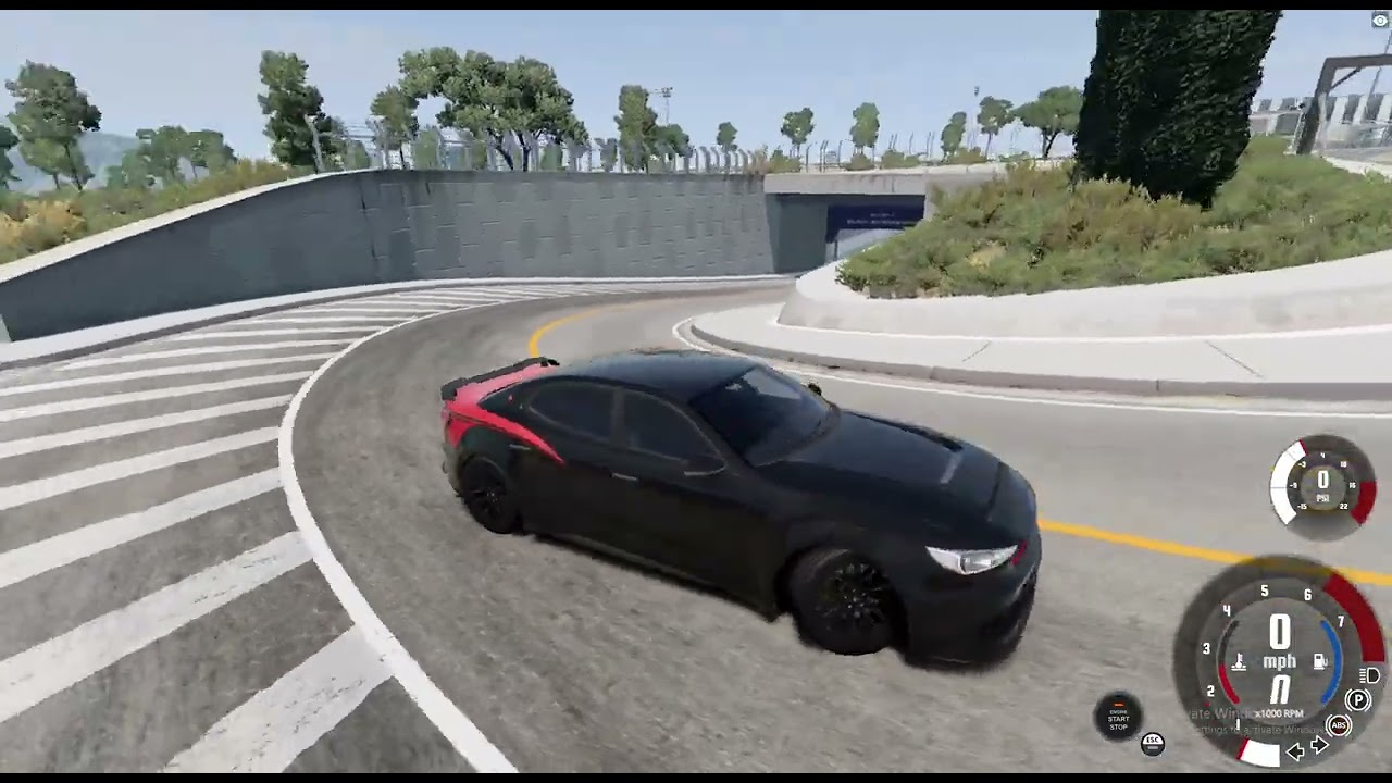 Driving around belasco City in beamng drive 