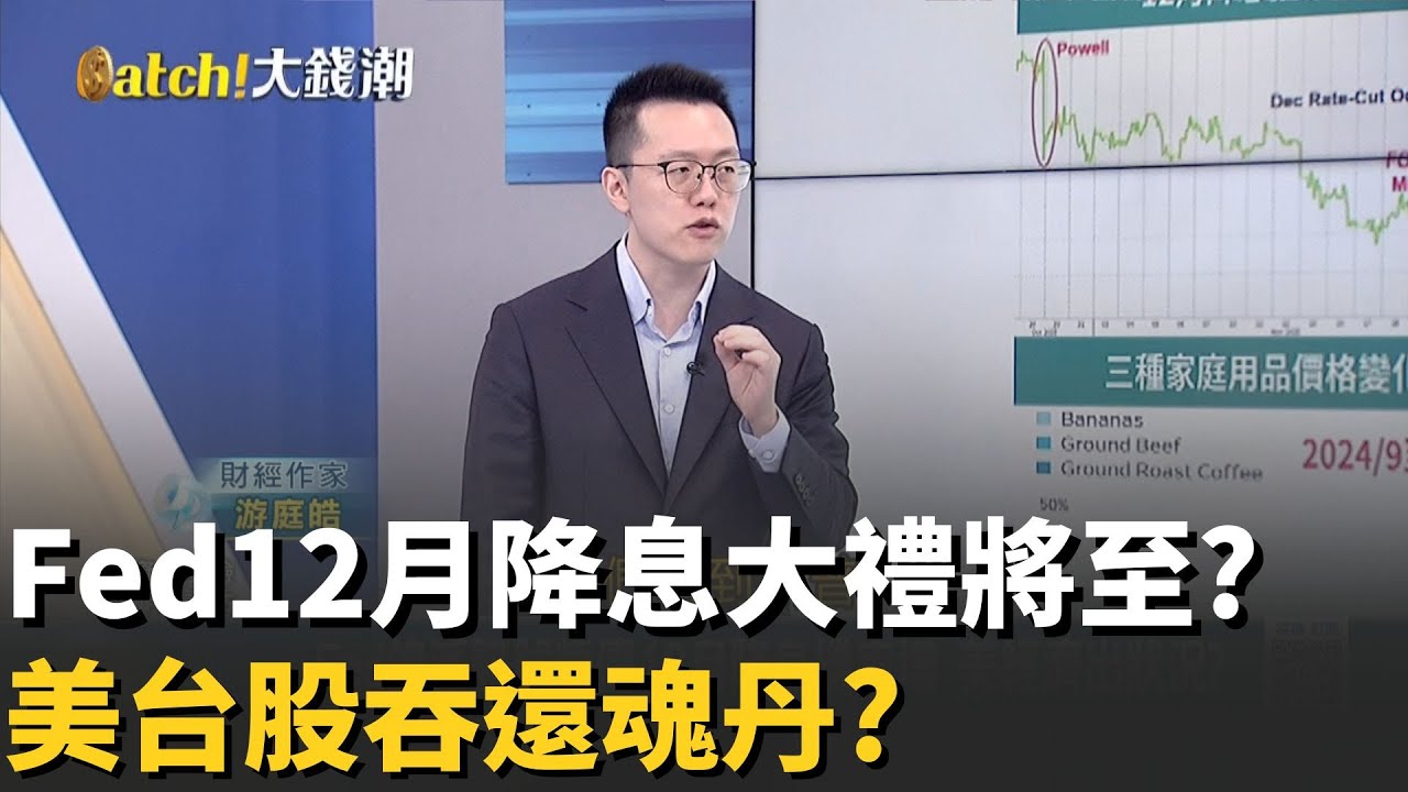 聯準會12月降定了?降息後熱錢往哪跑?川普投顧說話能不聽?美股還會創新高? │20251204│Catch大錢潮 feat.游庭皓